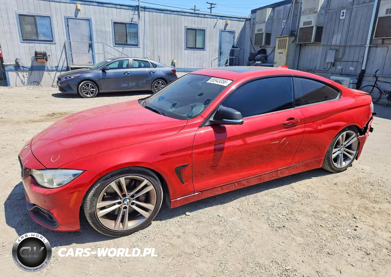 2017 BMW 440I VIN:WBA4P1C54HK522458 - 1