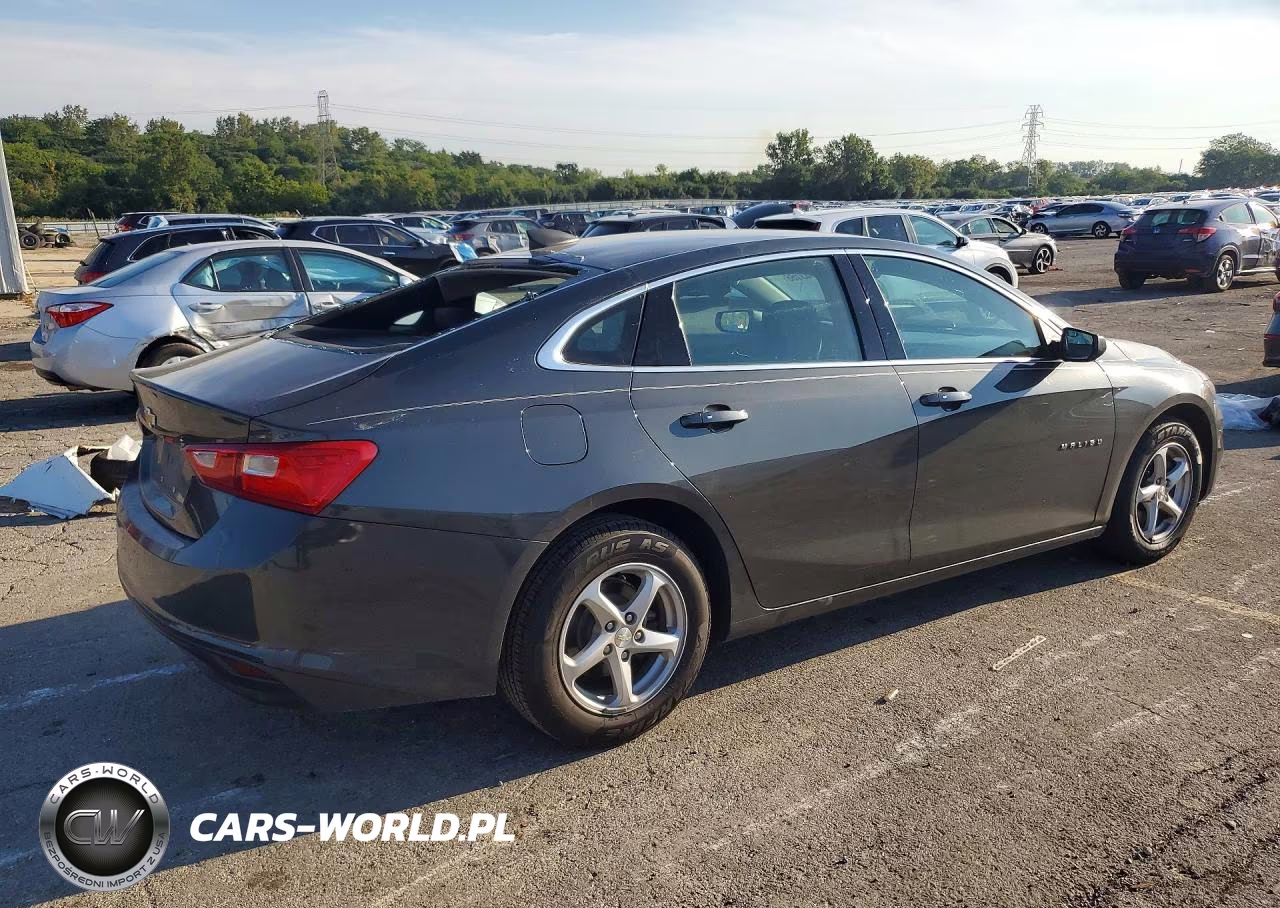 2017 Chevrolet Malibu Ls VIN:1G1ZB5ST0HF236817 - 3