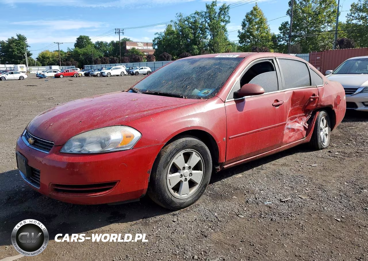 2008 Chevrolet Impala Lt VIN:2G1WT58N581336881 - 1