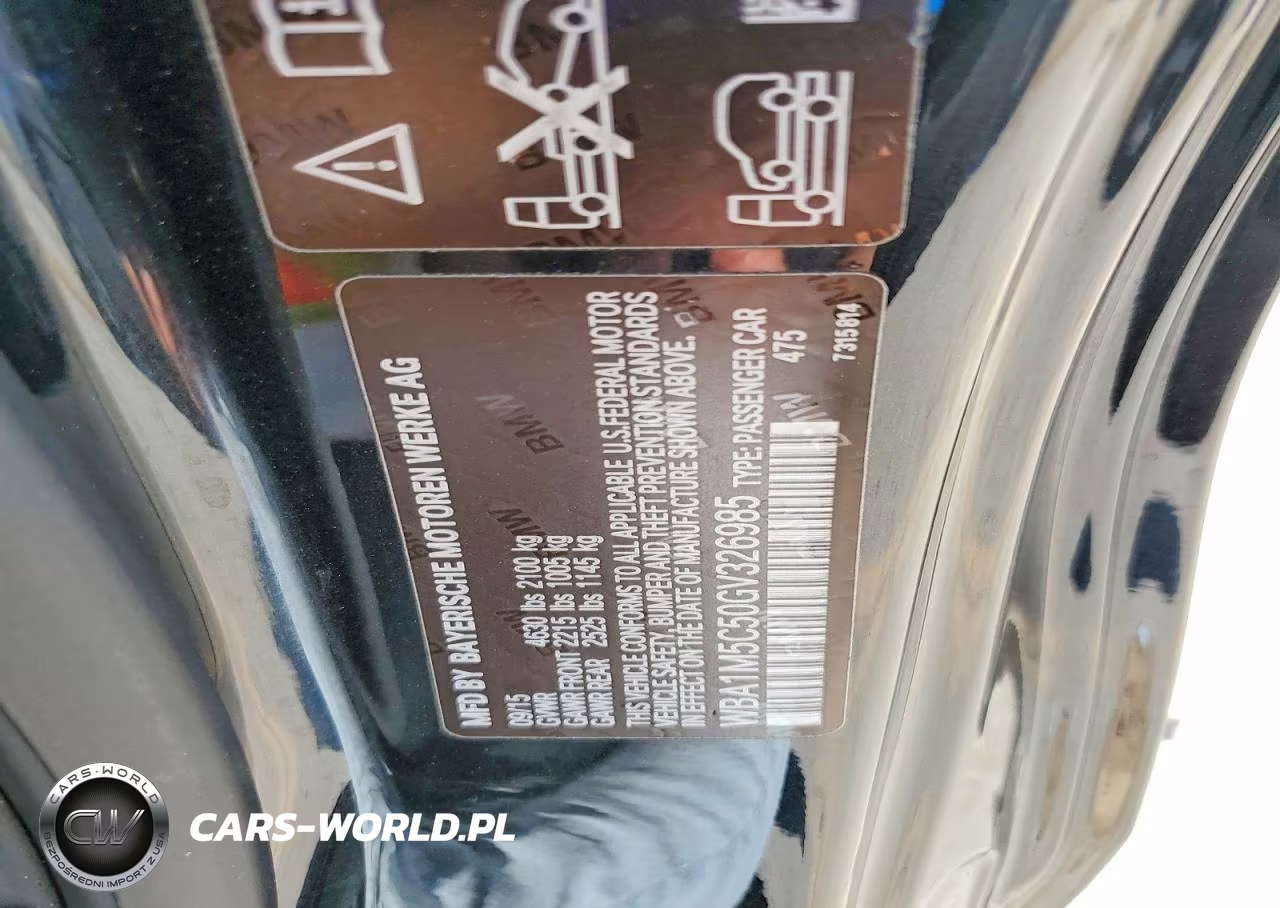 2016 BMW M235Xi VIN:WBA1M5C50GV326985 - 12