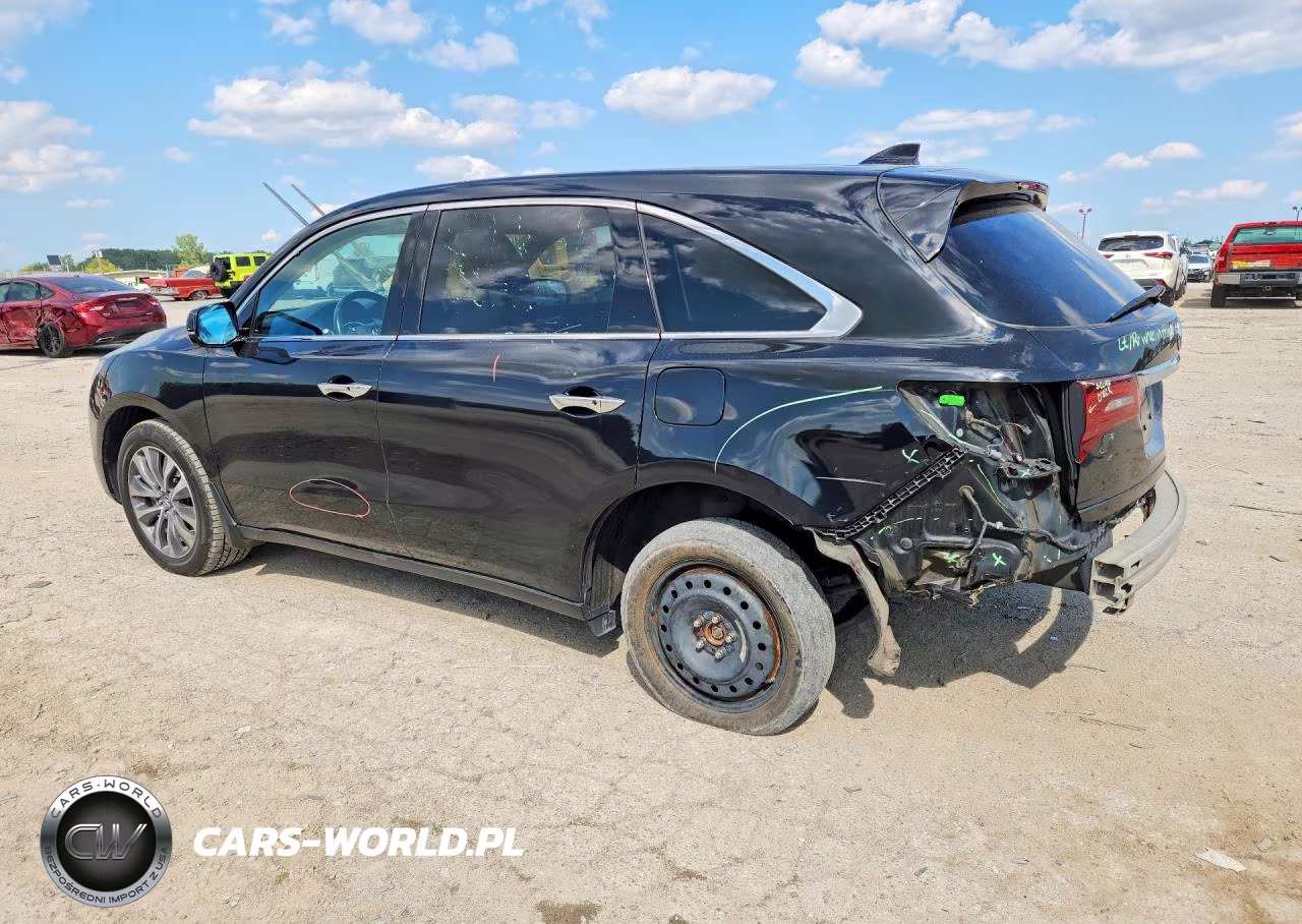 2014 Acura Mdx Technology VIN:5FRYD4H41EB047177 - 2