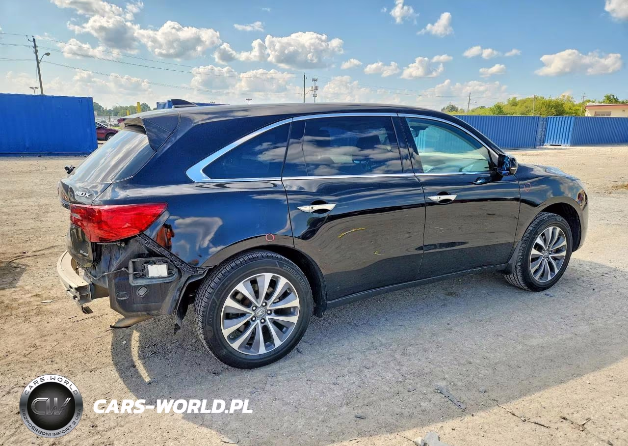 2014 Acura Mdx Technology VIN:5FRYD4H41EB047177 - 3