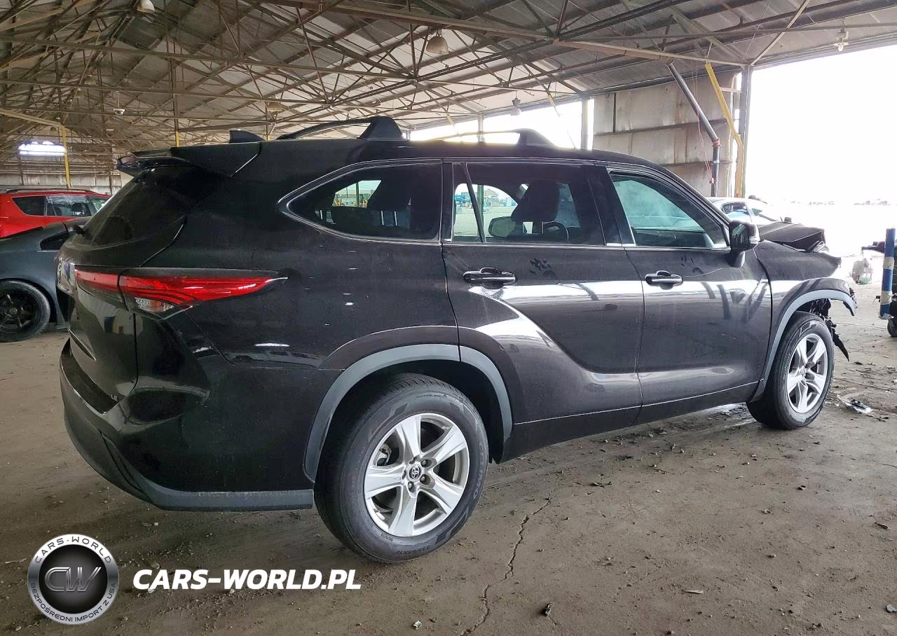 2022 Toyota Highlander Le VIN:5TDZZRAH1NS120934 - 3
