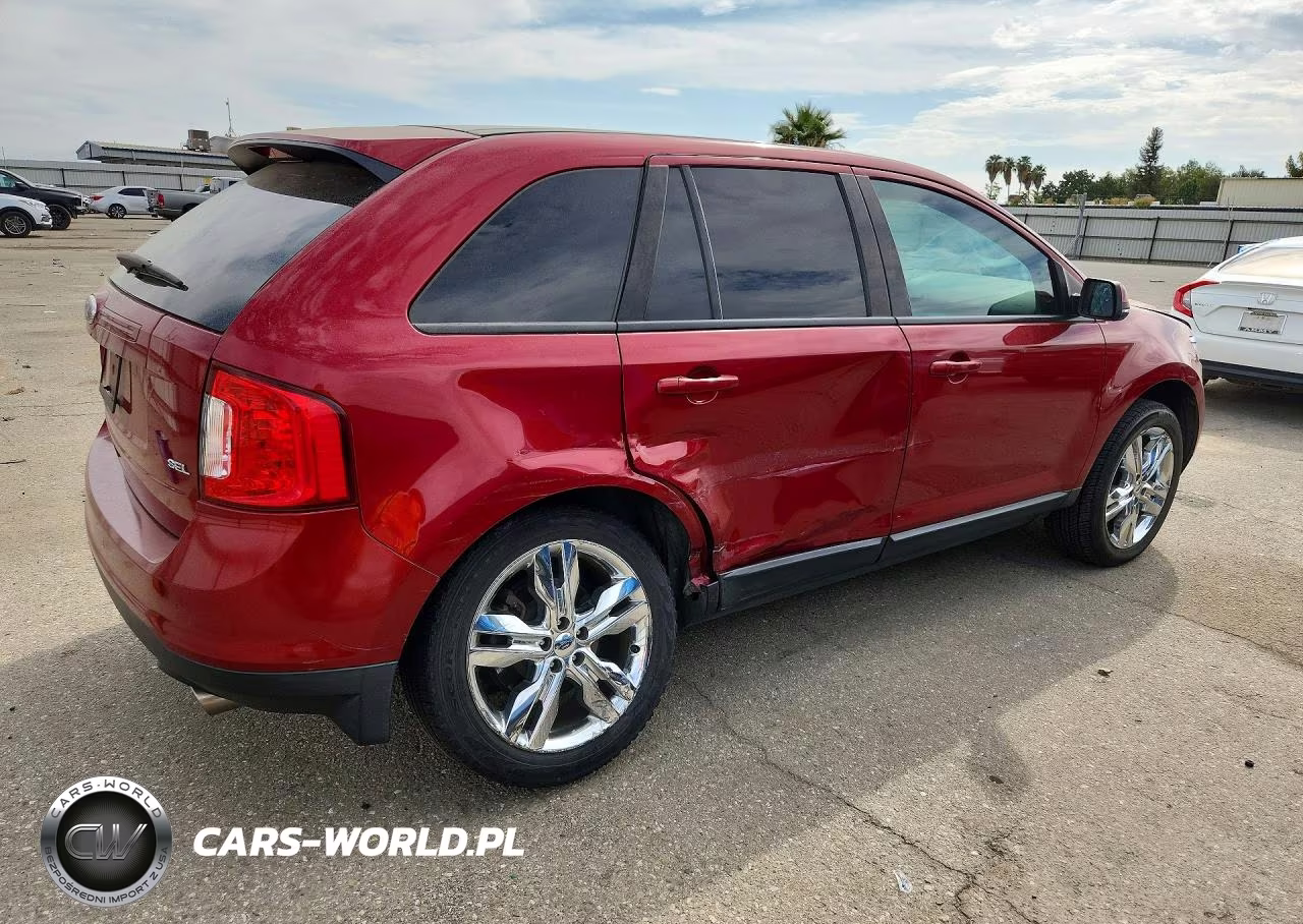 2013 Ford Edge Sel VIN:2FMDK3JC2DBE38301 - 3
