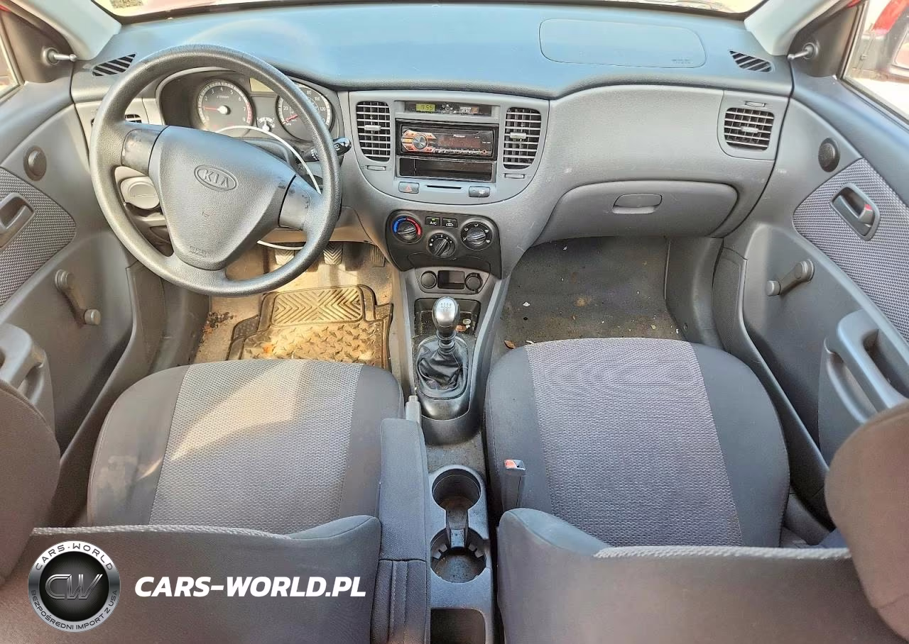2009 Kia Rio5 Lx VIN:KNADE243196494573 - 8
