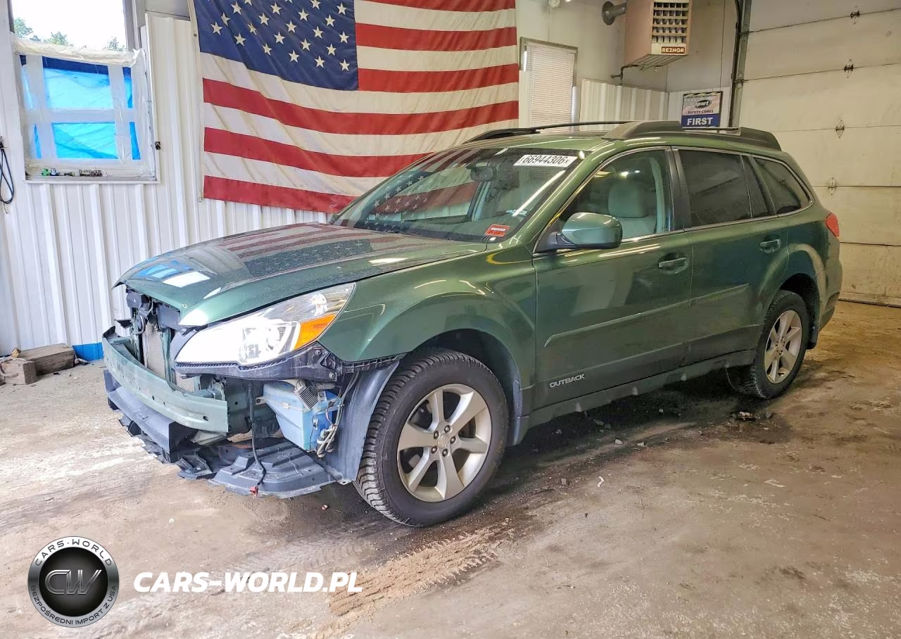 2014 Subaru Outback 2.5I Limited VIN:4S4BRBLCXE3316961 - 1