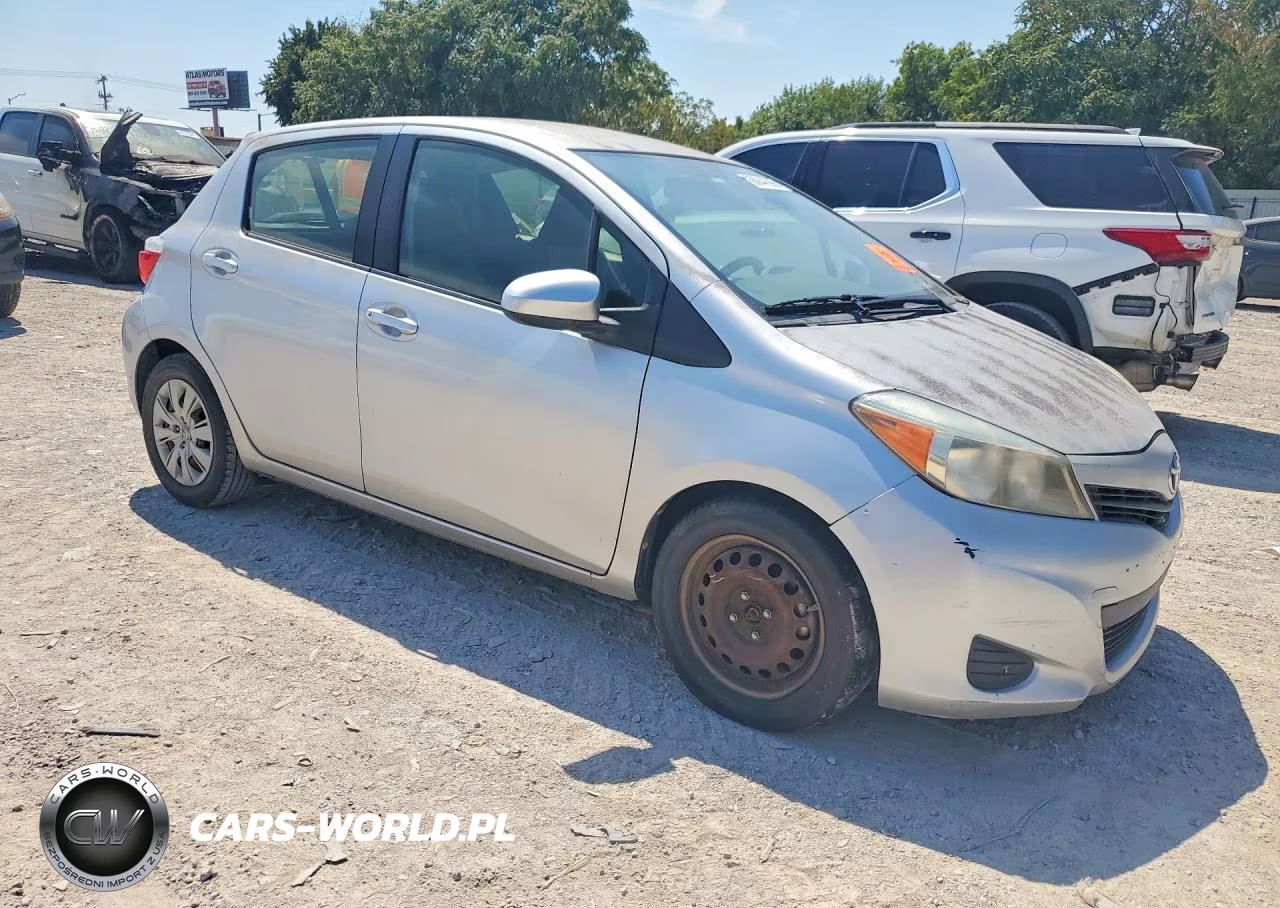 2014 Toyota Yaris 5-Door L VIN:JTDKTUD38ED575412 - 4