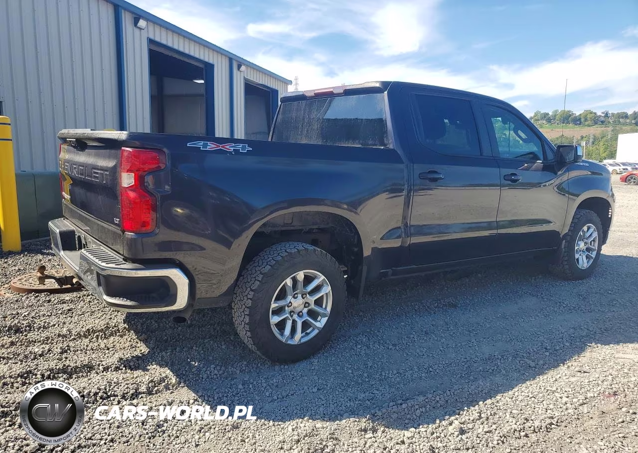 2022 Chevrolet Silverado K1500 Lt-L VIN:3GCPDKEK6NG563808 - 3