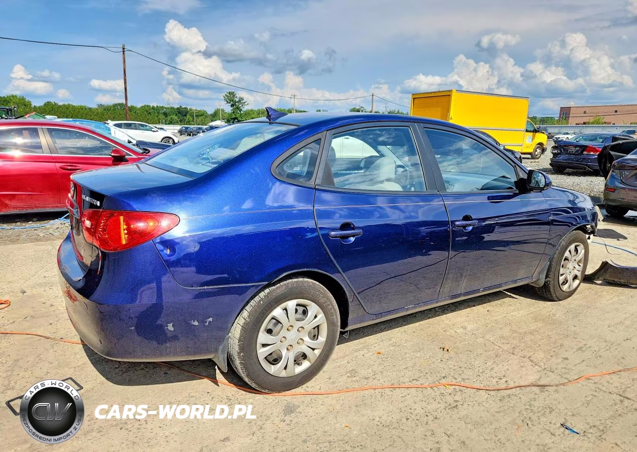 2010 Hyundai Elantra Gls VIN:KMHDU4AD5AU829683 - 3