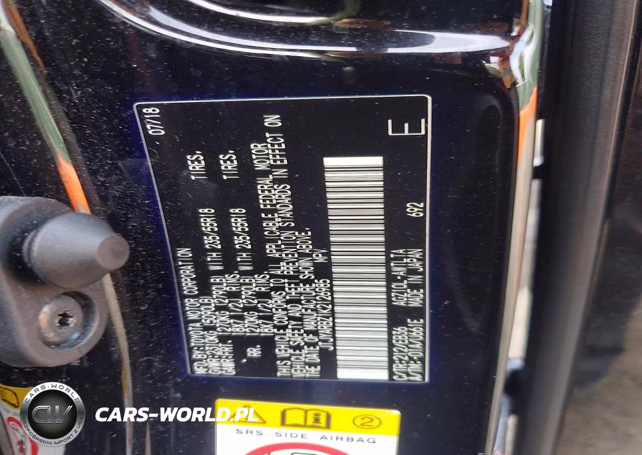 2019 Lexus Nx 300 F Sport VIN:JTJYARBZ1K2126985 - 12