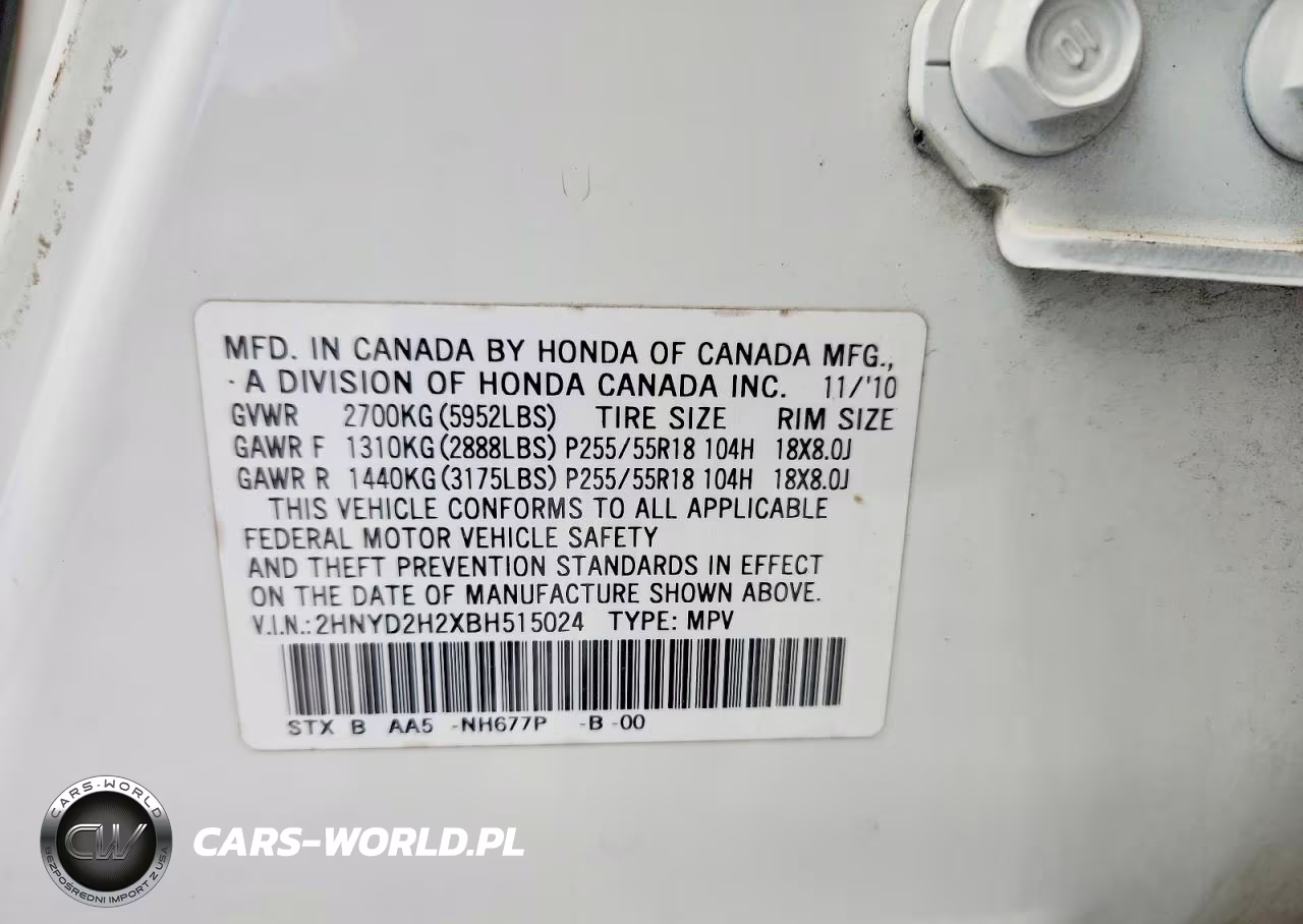 2011 Acura Mdx VIN:2HNYD2H2XBH515024 - 14