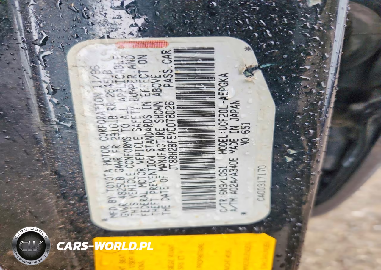 1997 Lexus Ls 400 VIN:JT8BH28F5V0078026 - 12