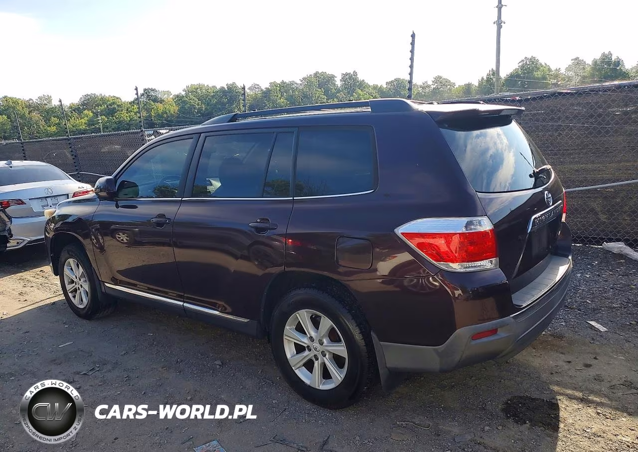 2012 Toyota Highlander Se VIN:5TDBK3EH1CS141308 - 2