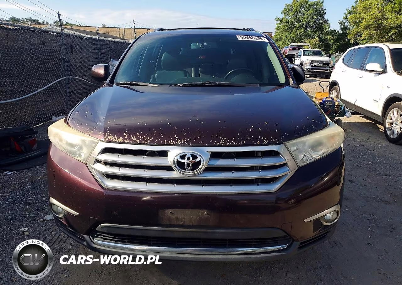 2012 Toyota Highlander Se VIN:5TDBK3EH1CS141308 - 5