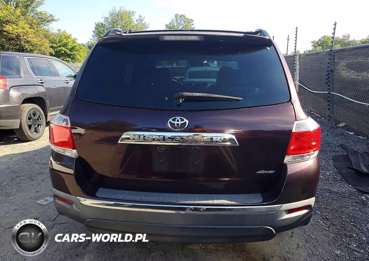 2012 Toyota Highlander Se VIN:5TDBK3EH1CS141308 - 6