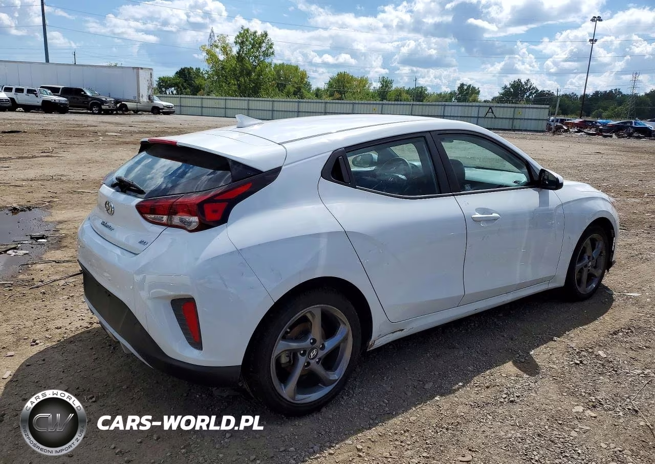 2019 Hyundai Veloster 2.0L VIN:KMHTG6AF1KU017038 - 3