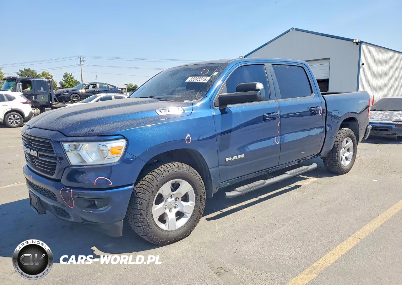2020 Ram 1500 Big Horn-Lone Star VIN:1C6SRFFT2LN402734 - 1