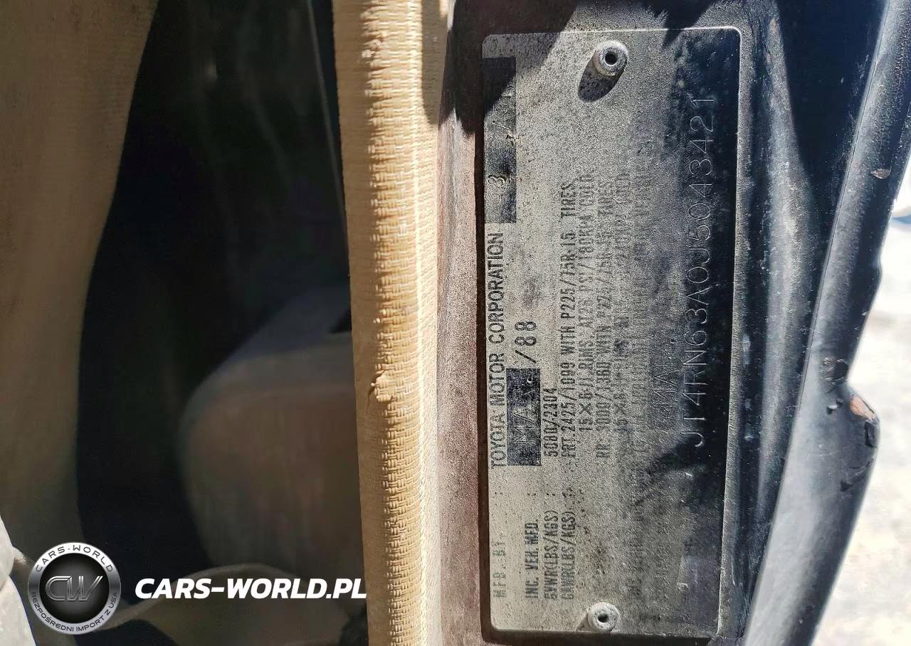 1988 Toyota Pickup Rn63 Std VIN:JT4RN63A0J5043421 - 13