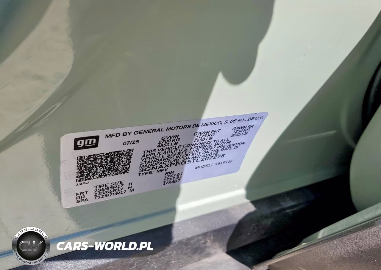 2026 Chevrolet Equinox Lt VIN:3GNAXPEG5TL202278 - 13