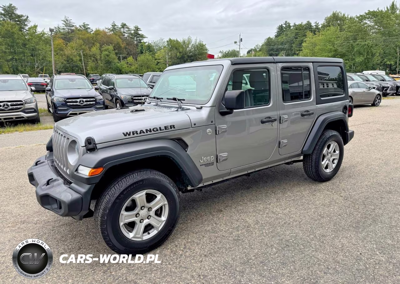 2018 Jeep Wrangler Unlimited Sport S 4X4 VIN:1C4HJXDG1JW272717 - 2