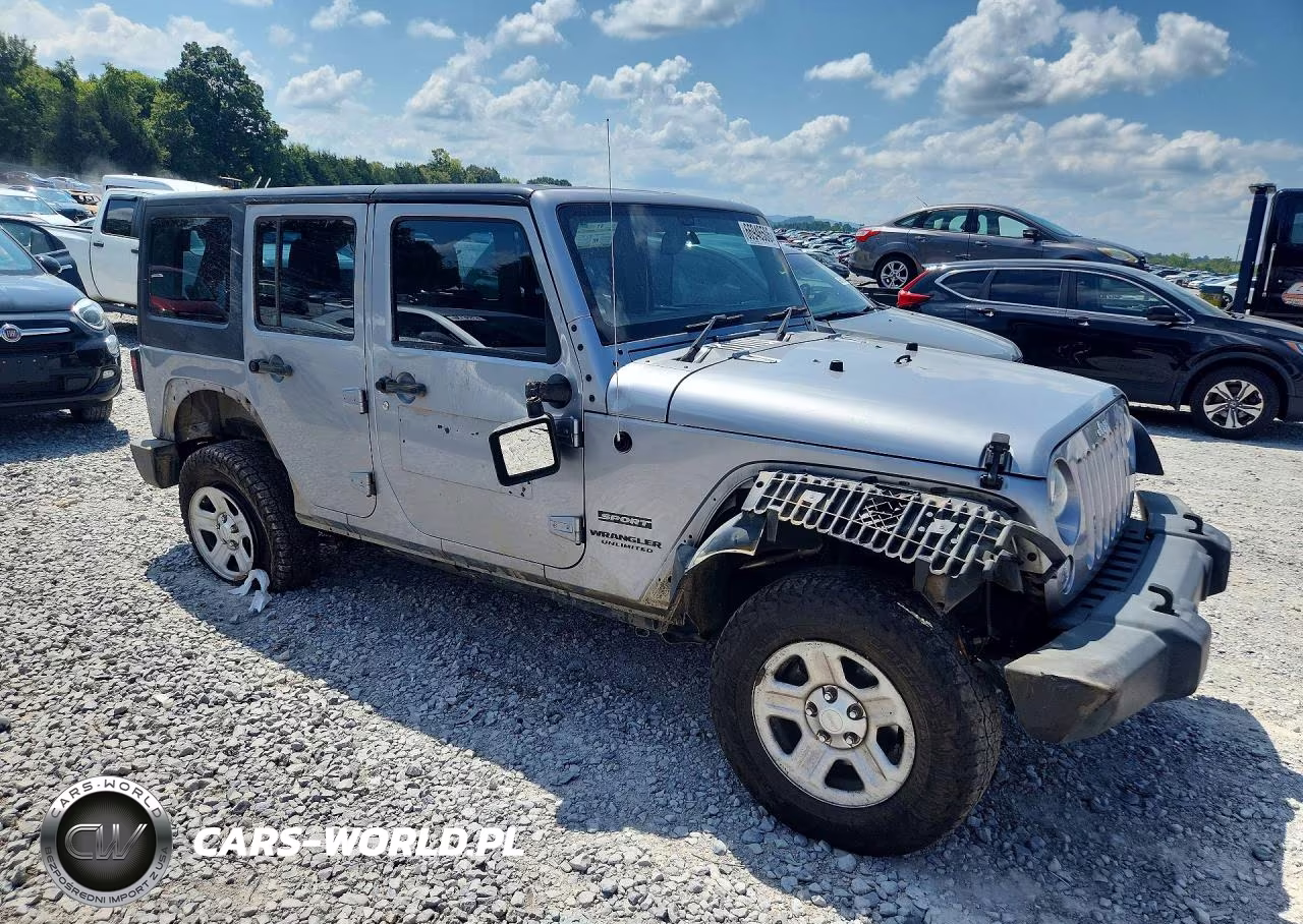2017 Jeep Wrangler Unlimited Sport VIN:1C4BJWKG6HL674618 - 4
