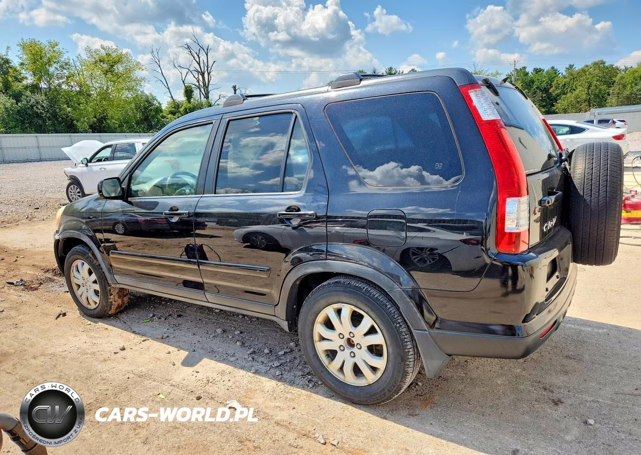 2005 Honda Cr-V Se VIN:JHLRD78985C011473 - 2