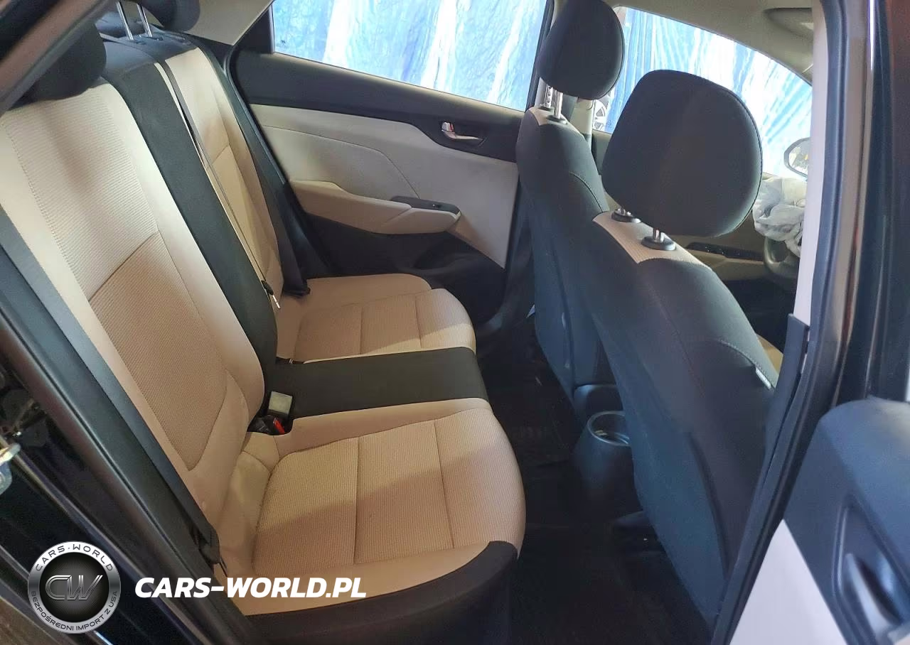 2022 Hyundai Accent Se VIN:3KPC24A61NE166995 - 10