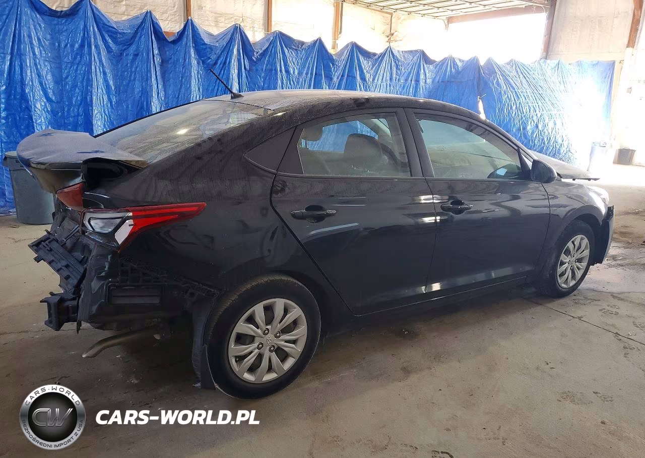 2022 Hyundai Accent Se VIN:3KPC24A61NE166995 - 3