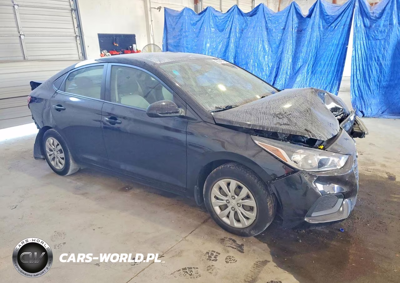 2022 Hyundai Accent Se VIN:3KPC24A61NE166995 - 4