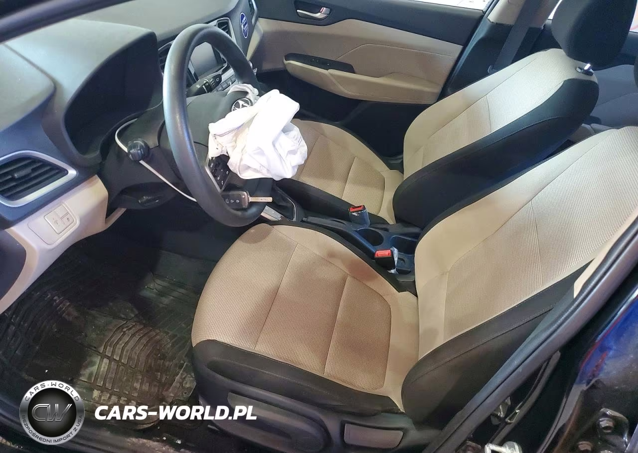 2022 Hyundai Accent Se VIN:3KPC24A61NE166995 - 7