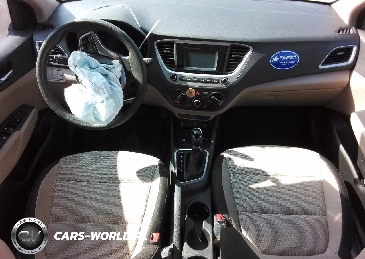 2022 Hyundai Accent Se VIN:3KPC24A61NE166995 - 8