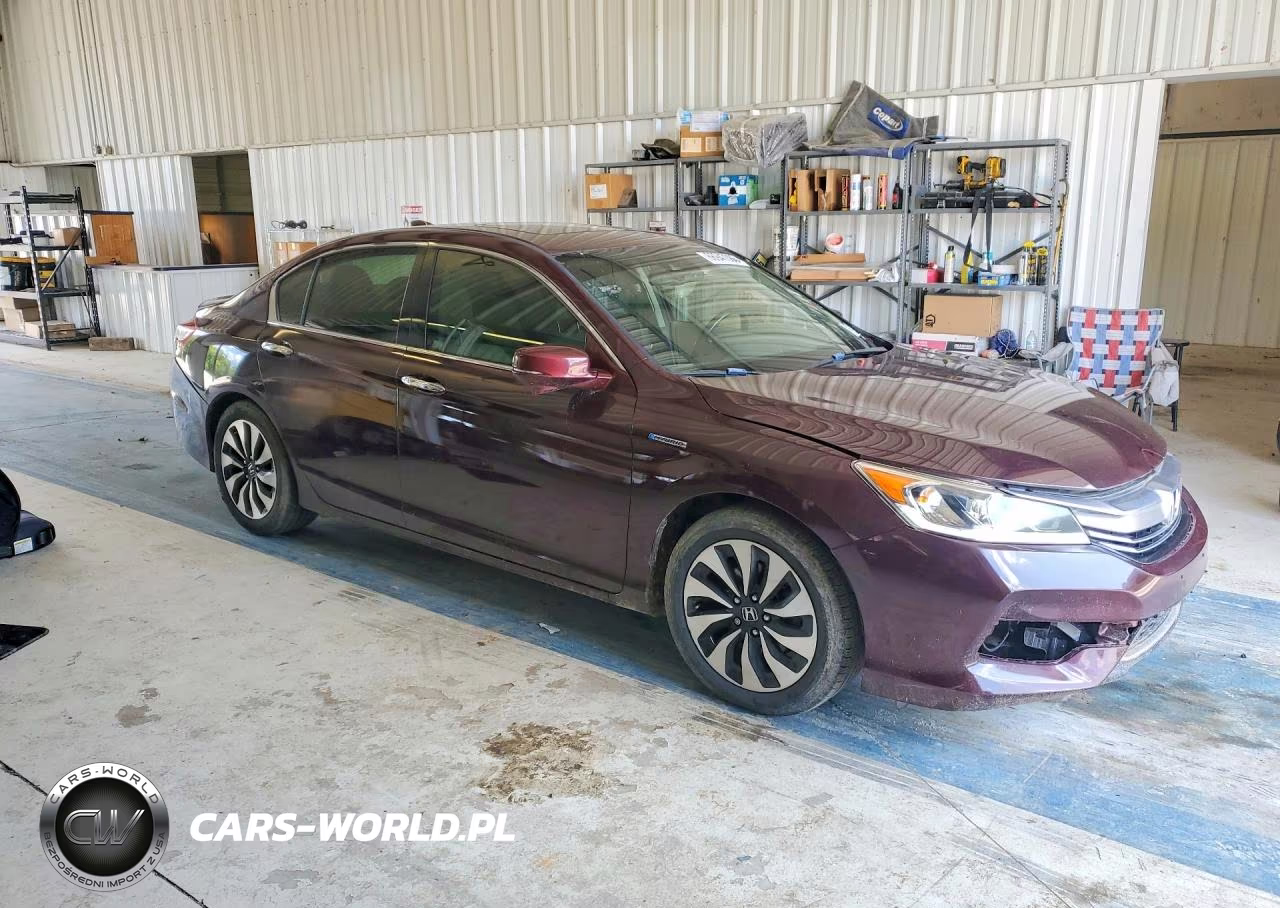 2017 Honda Accord Hybrid Exl VIN:JHMCR6F59HC002928 - 4