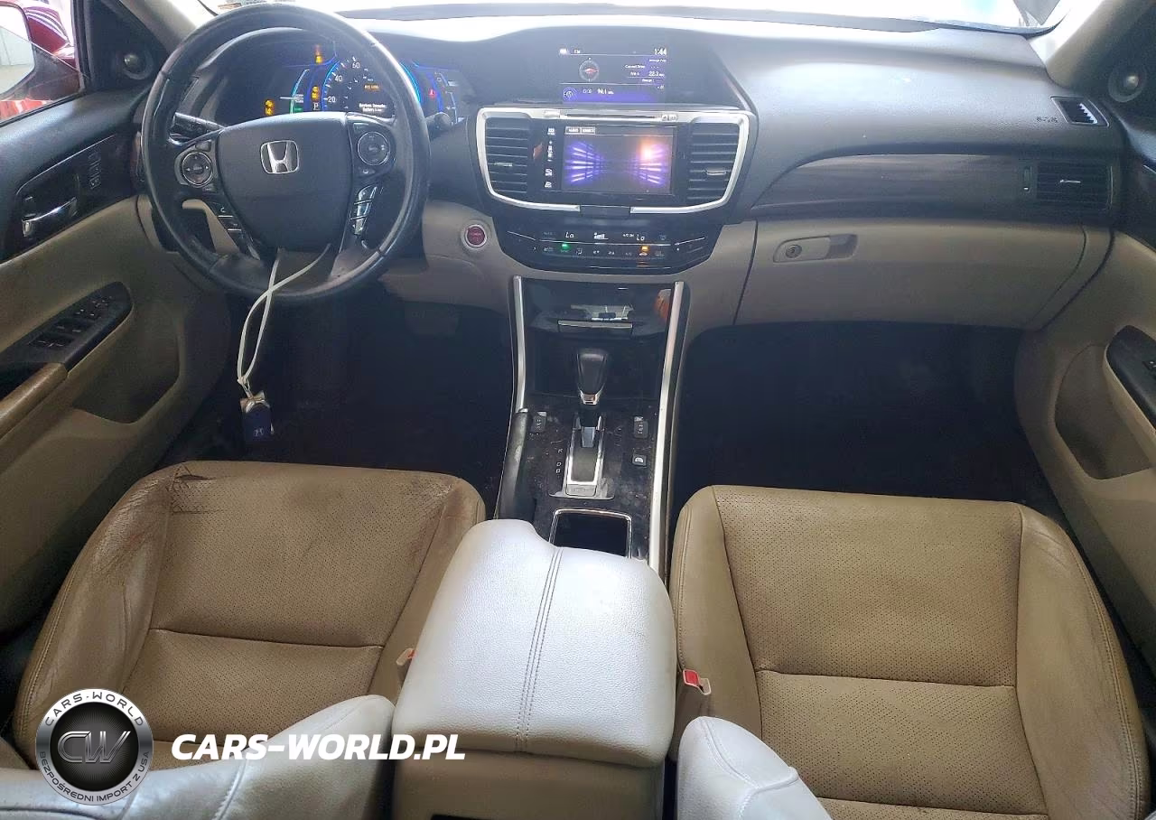 2017 Honda Accord Hybrid Exl VIN:JHMCR6F59HC002928 - 8