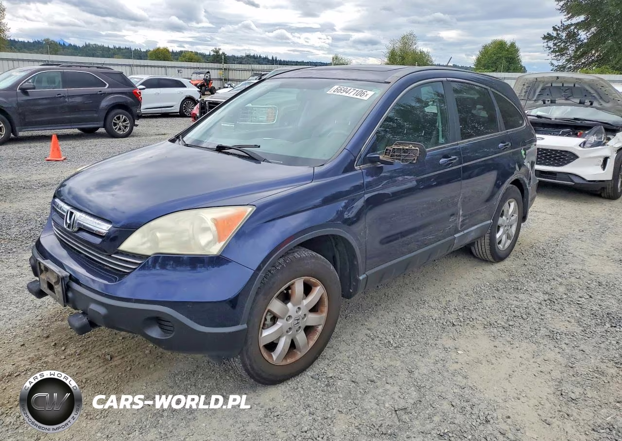 2008 Honda Cr-V Exl VIN:5J6RE48718L045504 - 1