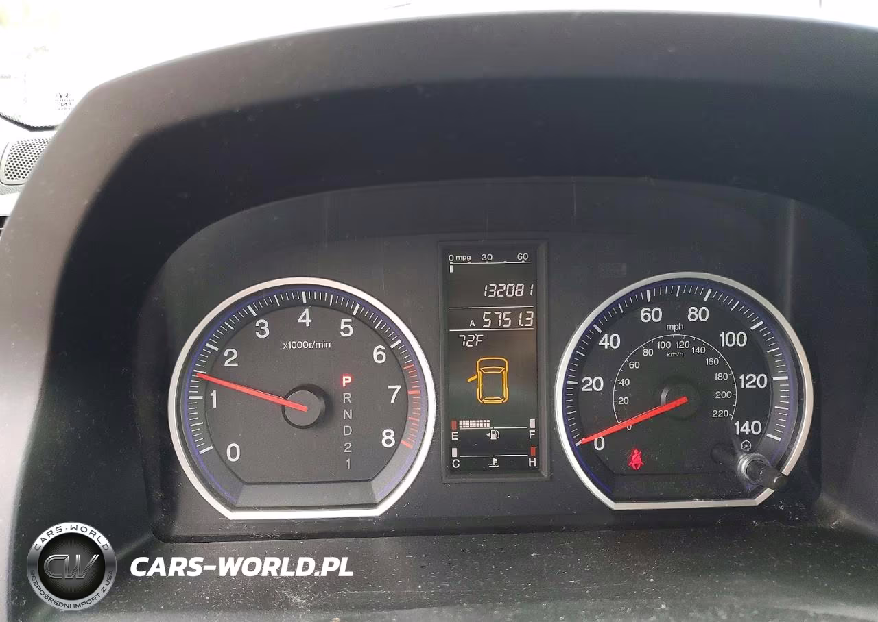 2008 Honda Cr-V Exl VIN:5J6RE48718L045504 - 9