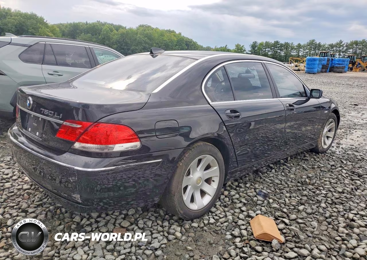 2006 BMW 750 Li VIN:WBAHN83556DT31875 - 3