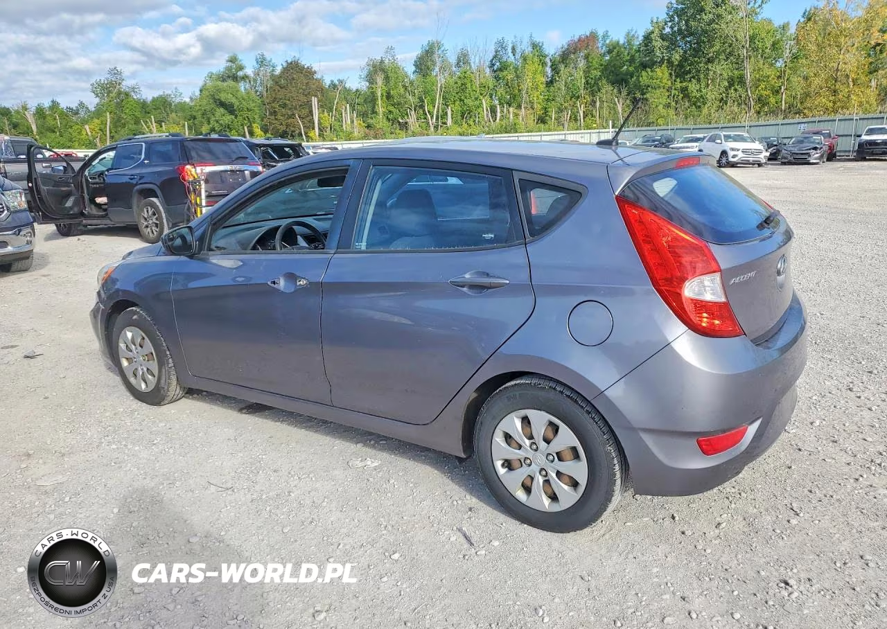 2015 Hyundai Accent Gs VIN:KMHCT5AE2FU205005 - 2