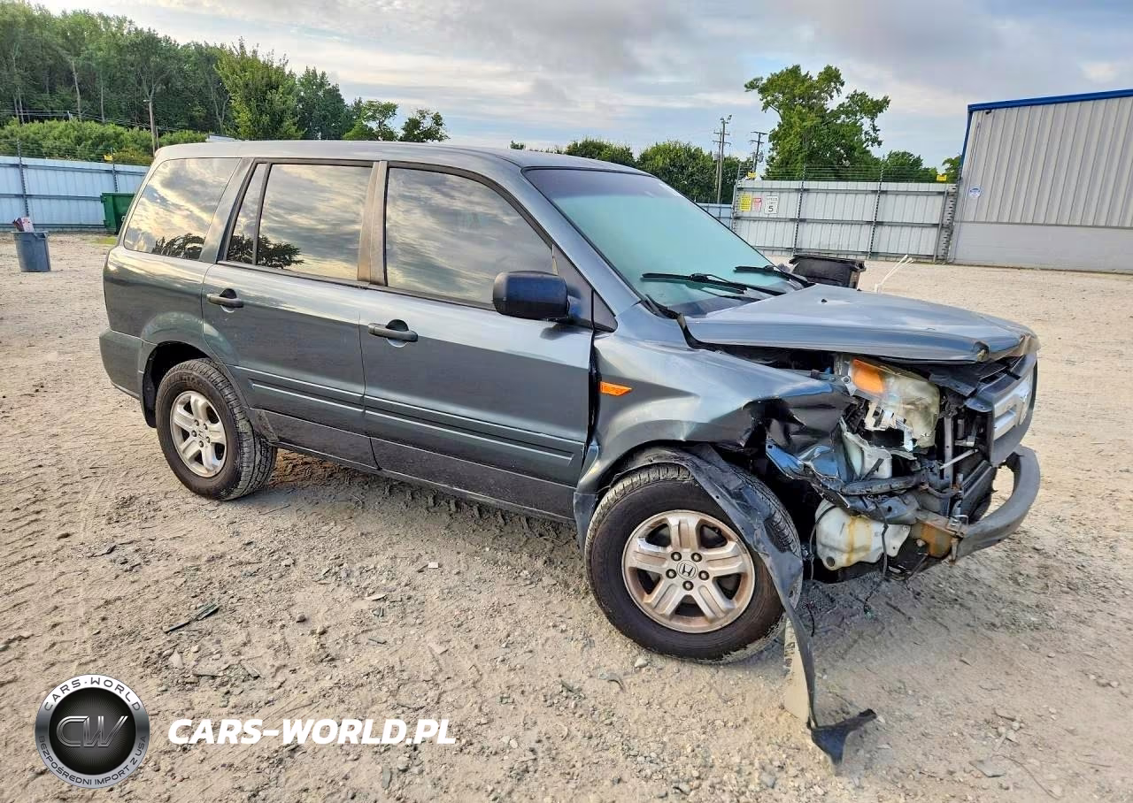2006 Honda Pilot Lx VIN:5FNYF28146B046175 - 4