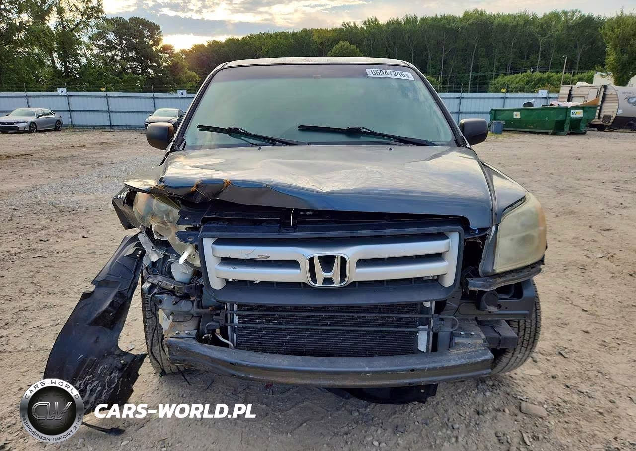 2006 Honda Pilot Lx VIN:5FNYF28146B046175 - 5