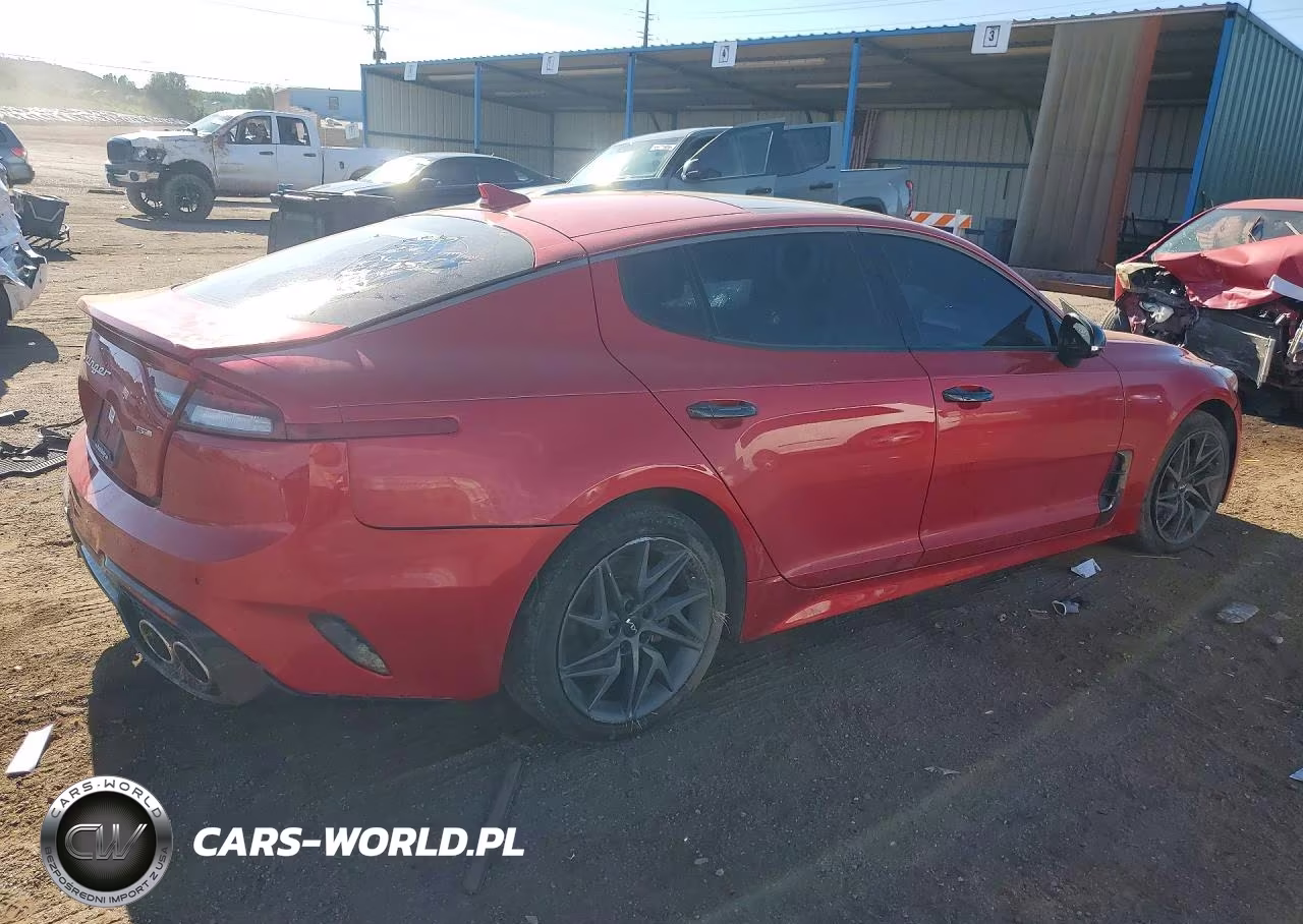 2023 Kia Stinger Gt Line VIN:KNAE35LD1P6133931 - 3