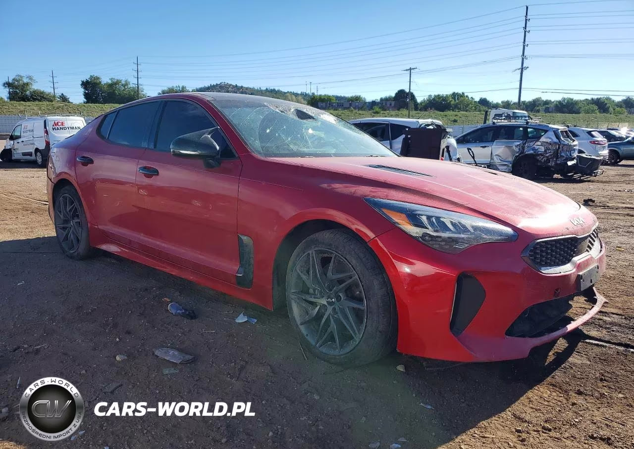 2023 Kia Stinger Gt Line VIN:KNAE35LD1P6133931 - 4