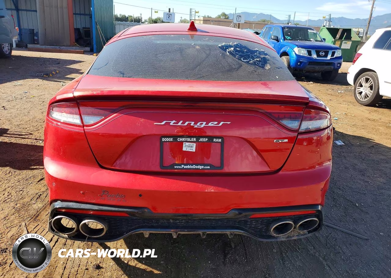 2023 Kia Stinger Gt Line VIN:KNAE35LD1P6133931 - 6