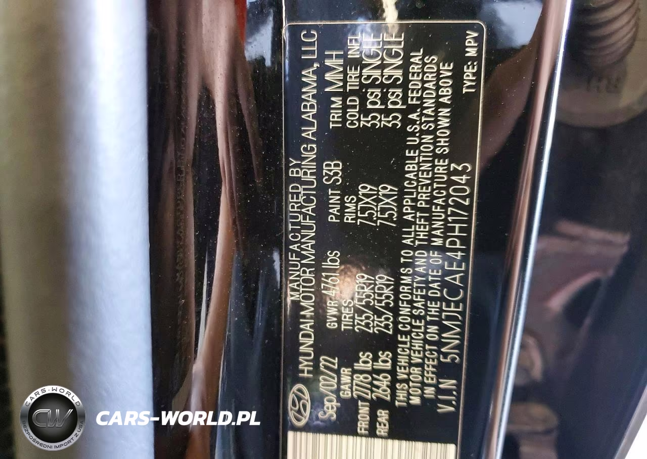 2023 Hyundai Tucson Limited VIN:5NMJECAE4PH172043 - 13