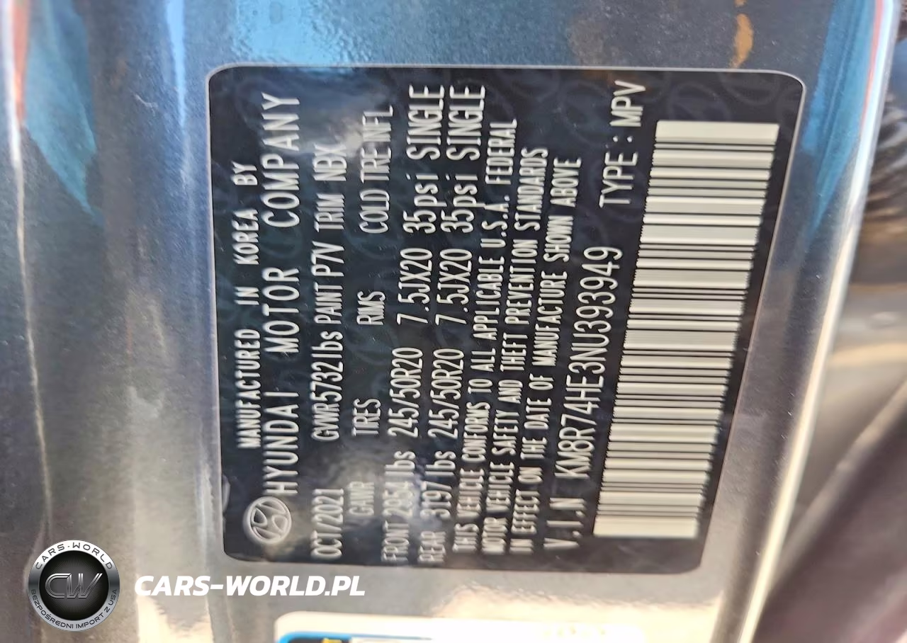 2022 Hyundai Palisade Calligraphy VIN:KM8R74HE3NU393949 - 13