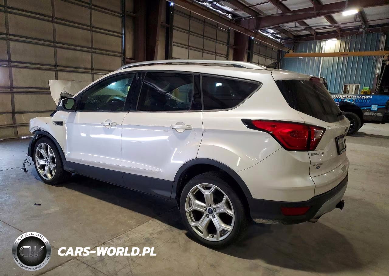 2019 Ford Escape Titanium VIN:1FMCU9J92KUA28327 - 2