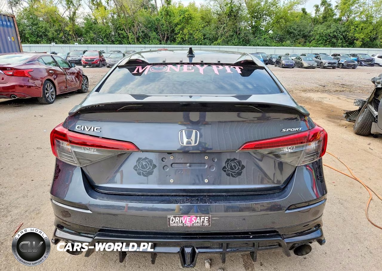 2022 Honda Civic Sport VIN:2HGFE2F53NH538075 - 6
