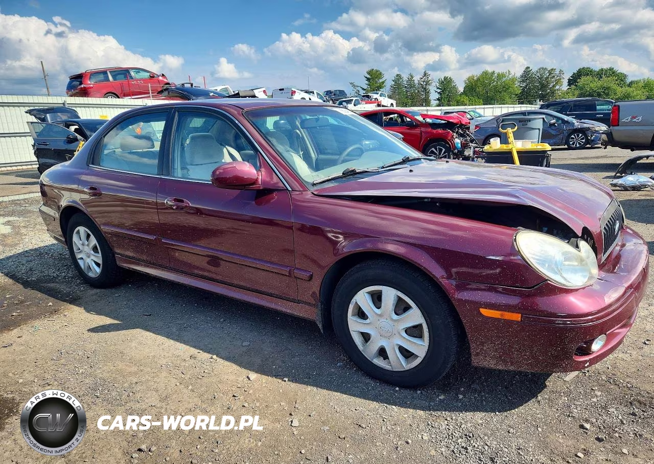 2003 Hyundai Sonata Base VIN:KMHWF25H33A855465 - 4