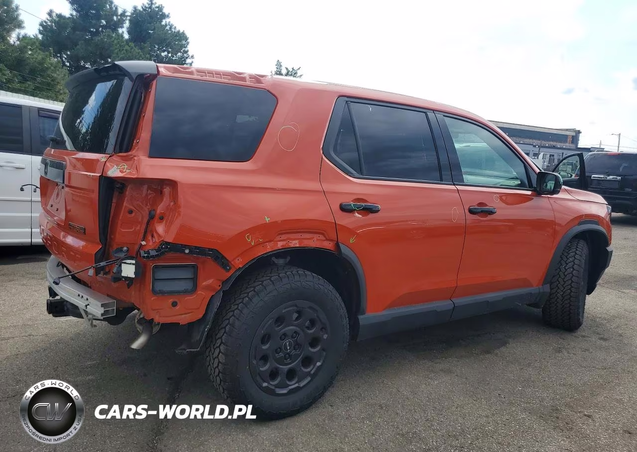 2026 Honda Passport Trailsport Elite VIN:5FNYF9H87TB068267 - 3