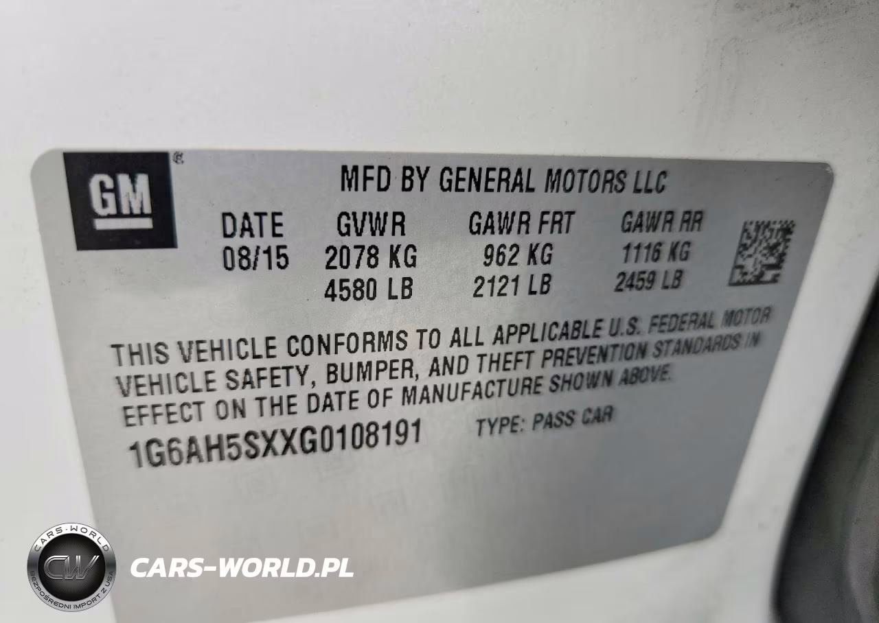 2016 Cadillac Ats Luxury VIN:1G6AH5SXXG0108191 - 12