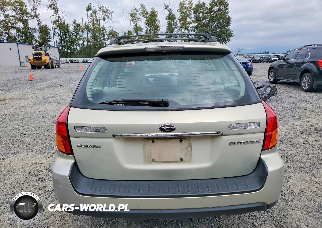 2006 Subaru Legacy Outback 2.5I VIN:4S4BP61C367354400 - 6